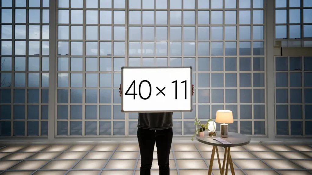 How Many Times Does 11 Go Into 40